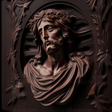 3D model st jesus (STL)